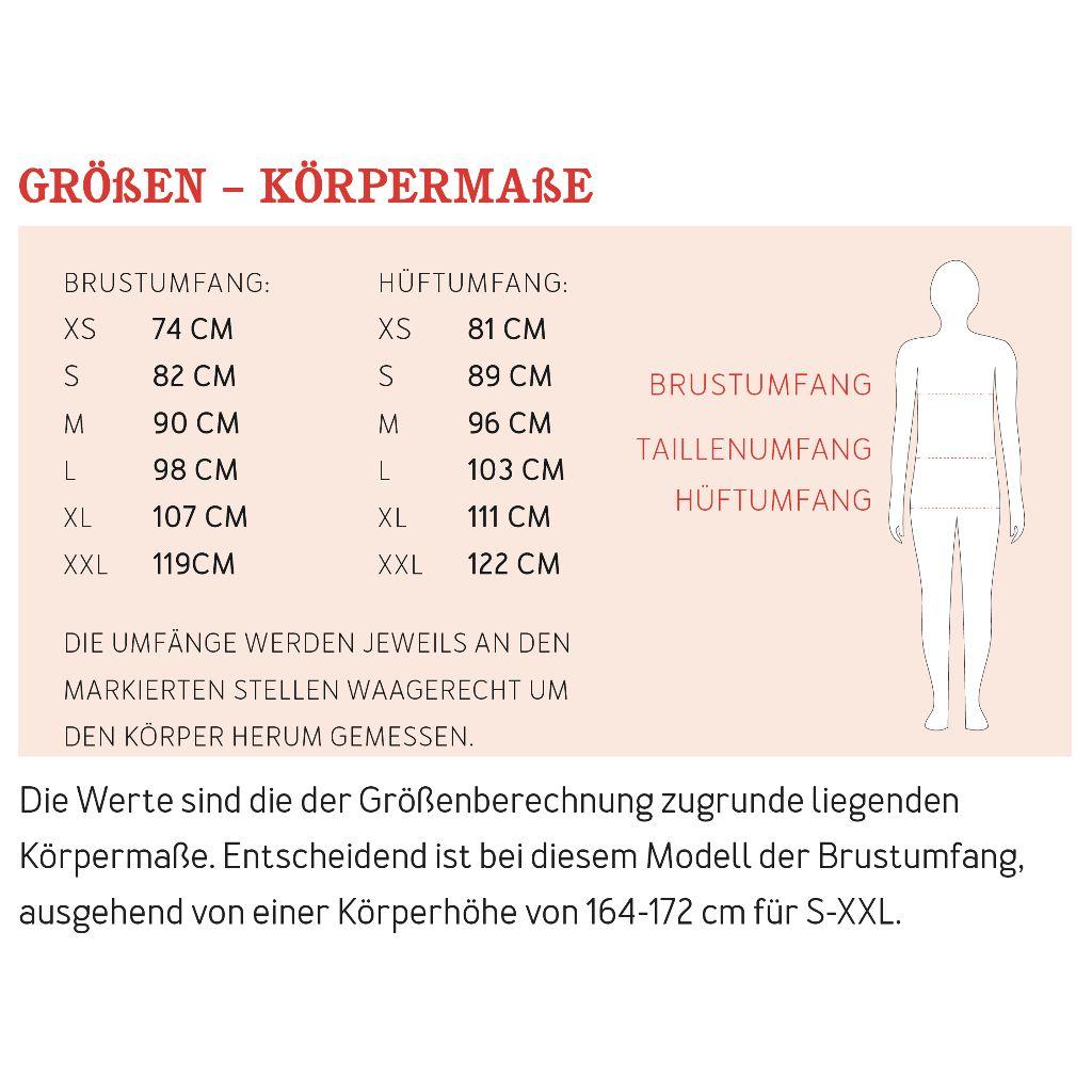 Papierschnittmuster Kleid Frau Vikki XS-XXL